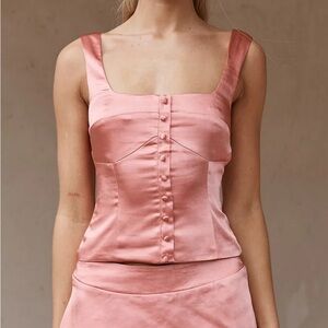 Runaway The Label Pammi Top and Mini Skort - Rouge